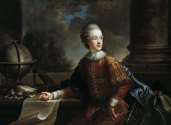 August Friedrich Oelenhainz Portrait of Alois I of Liechtenstein oil painting image